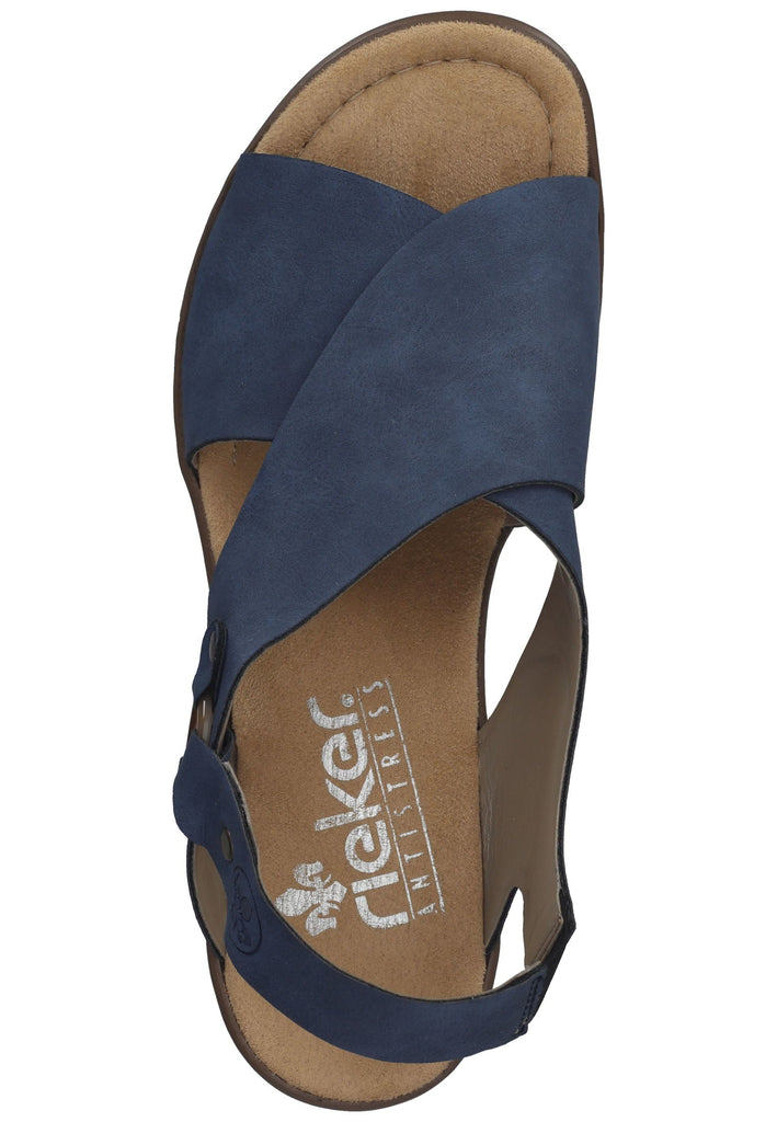 Rieker Sandalen Leder/Synthetik Jeans