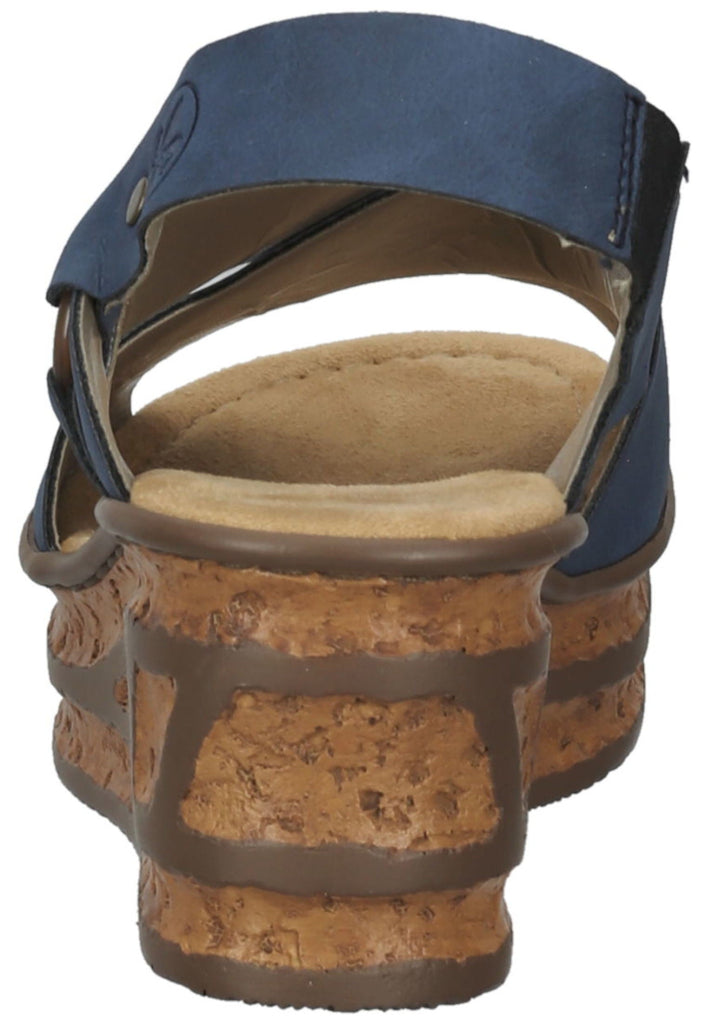 Rieker Sandalen Leder/Synthetik Jeans