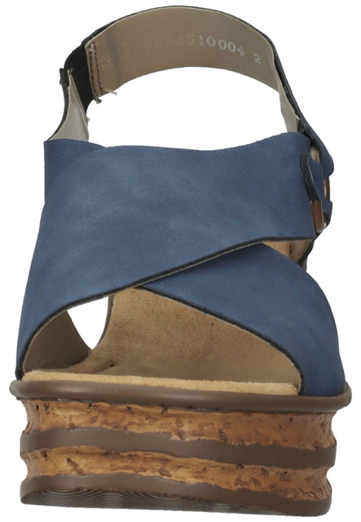 Rieker Sandalen Leder/Synthetik Jeans