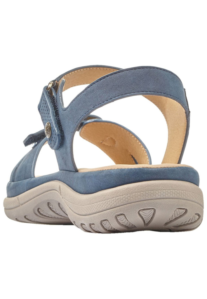 Rieker Sandalen Lederimitat Blau