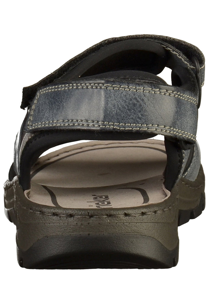 Rieker Sandalen Lederimitat Blau
