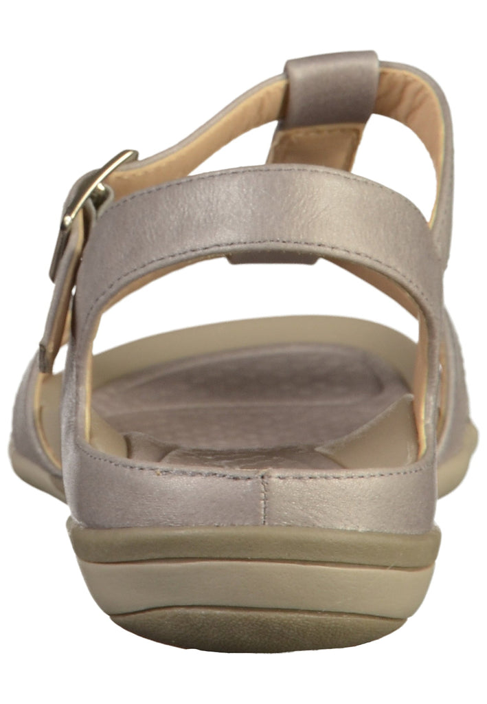 Rieker Sandalen Lederimitat Grau