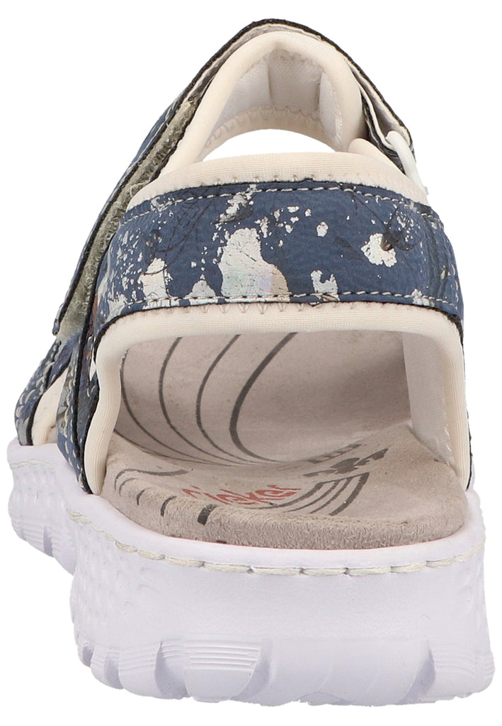 Rieker Sandalen Lederimitat Jeans