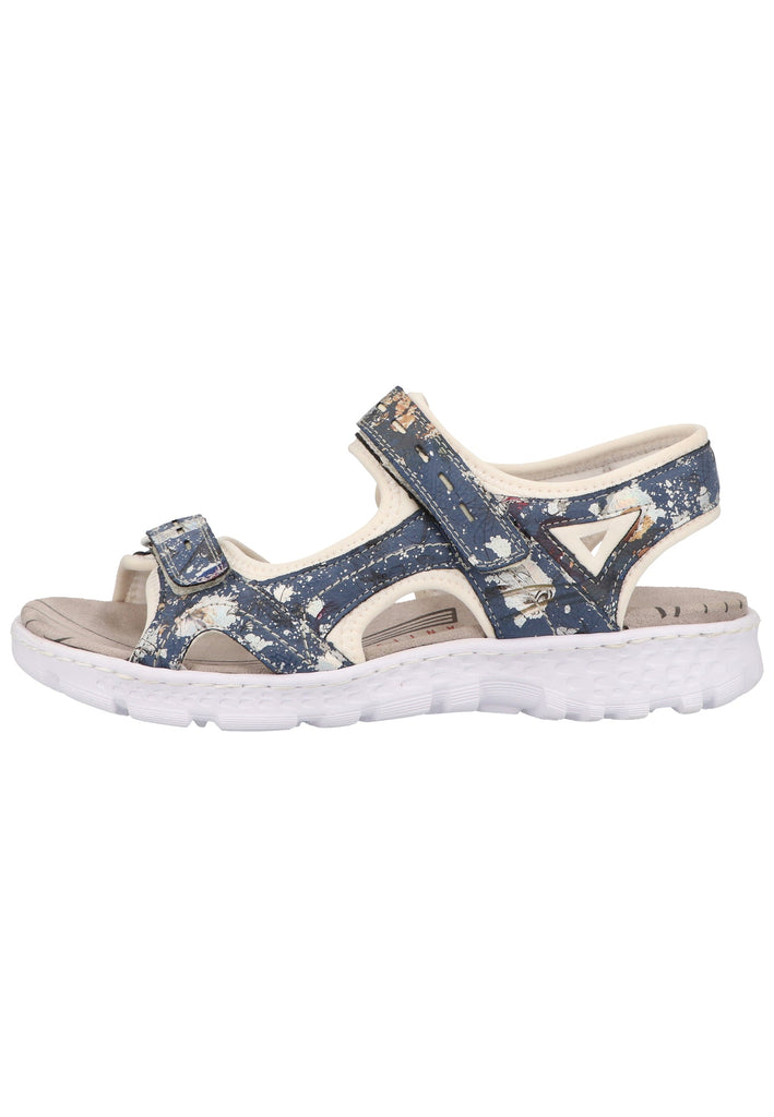 Rieker Sandalen Lederimitat Jeans