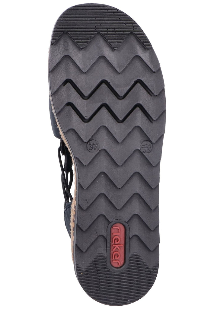 Rieker Sandalen Lederimitat Pazifik