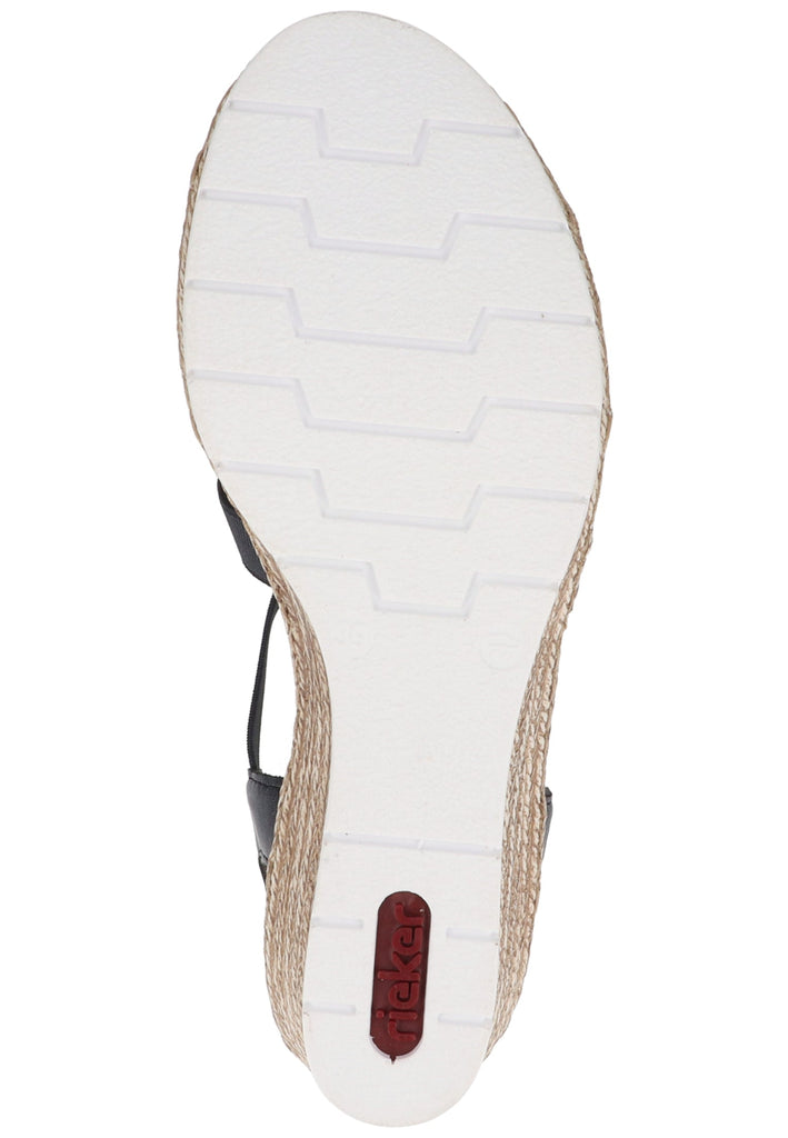 Rieker Sandalen Lederimitat Pazifik