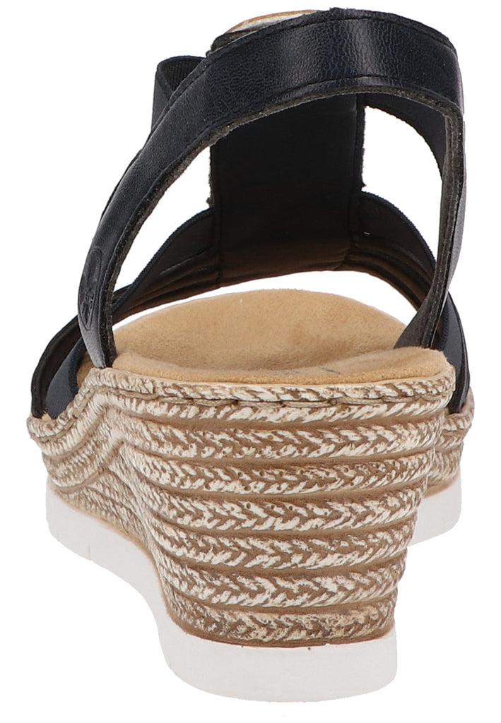 Rieker Sandalen Lederimitat Pazifik