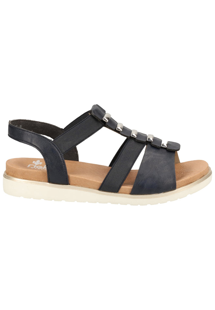 Rieker Sandalen Lederimitat Pazifik