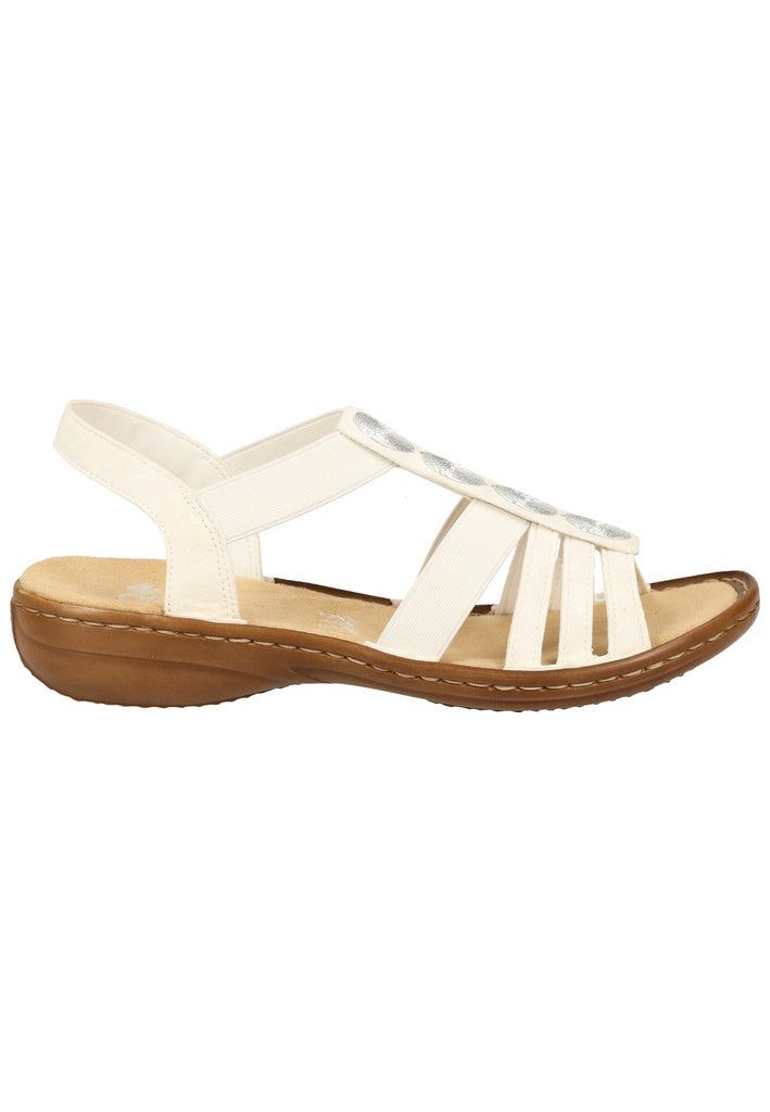 Rieker Sandalen Lederimitat/Textil Ice