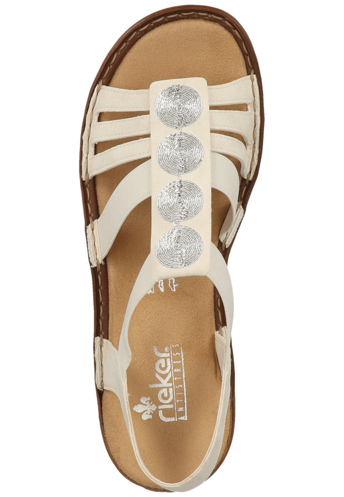 Rieker Sandalen Lederimitat/Textil Ice