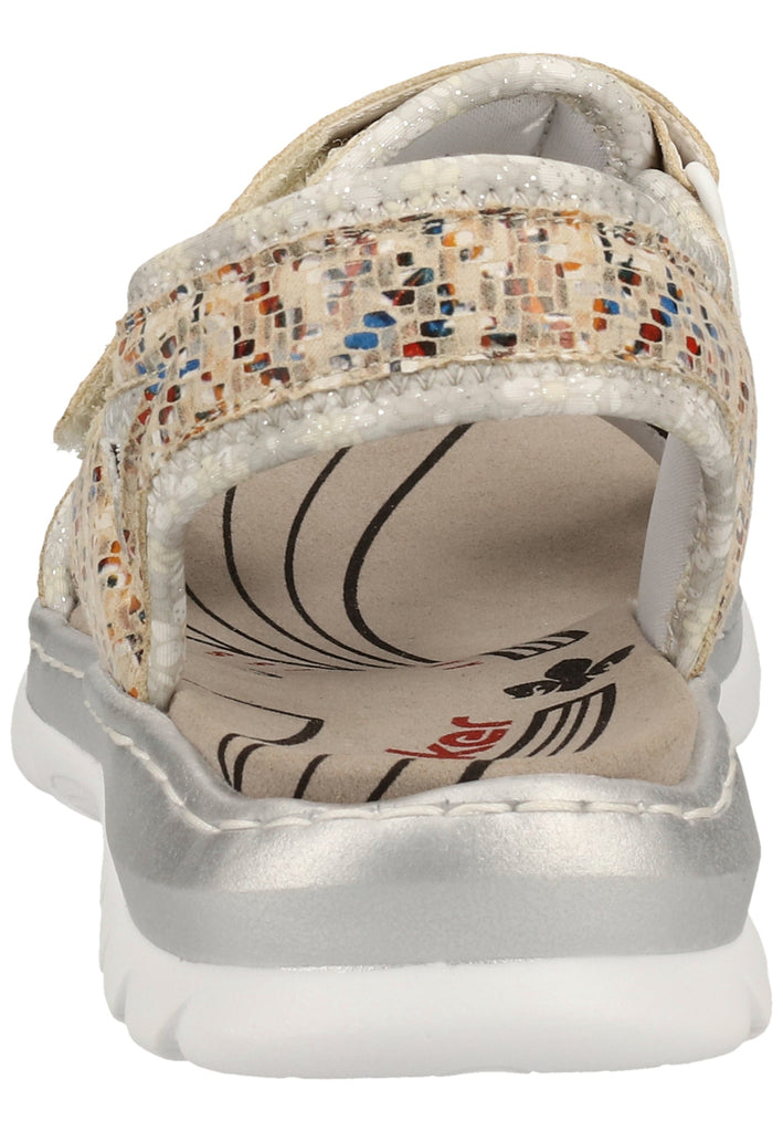 Rieker Sandalen Lederimitat/Textil Multi
