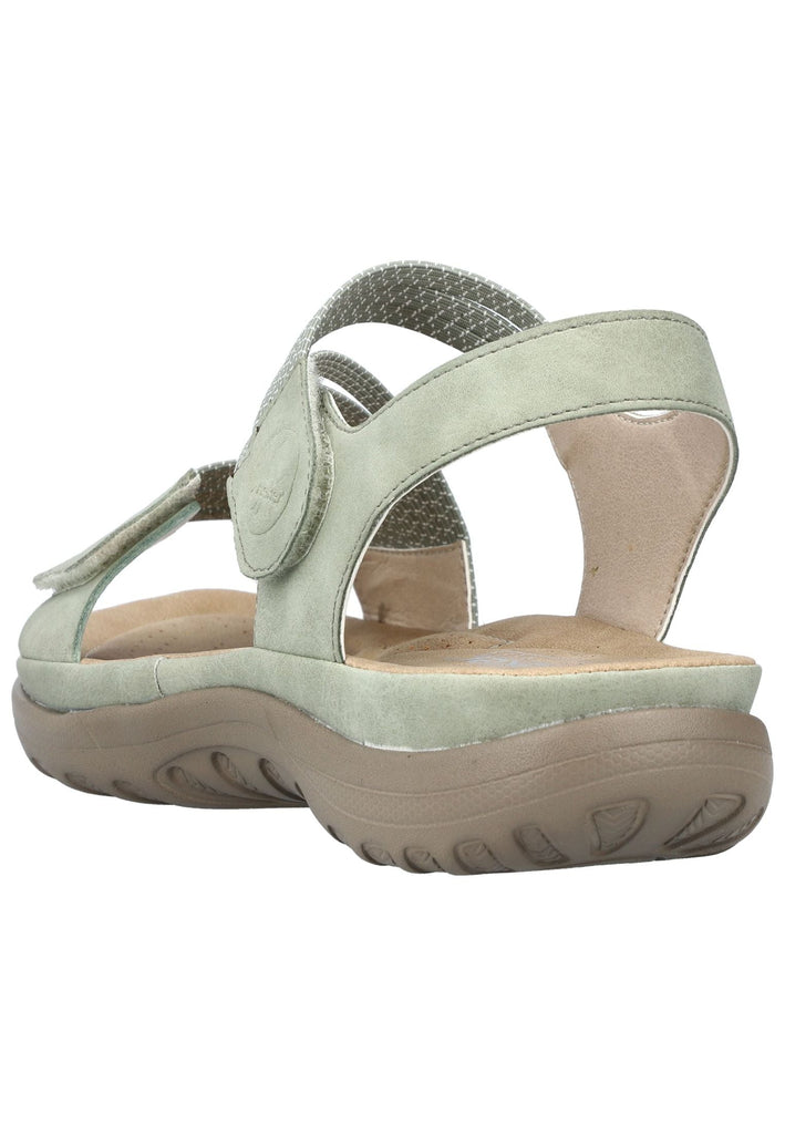 Rieker Sandalen Lederimitat Weiß