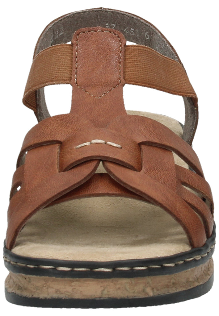 Rieker Sandalen Synthetik Dunkelbraun