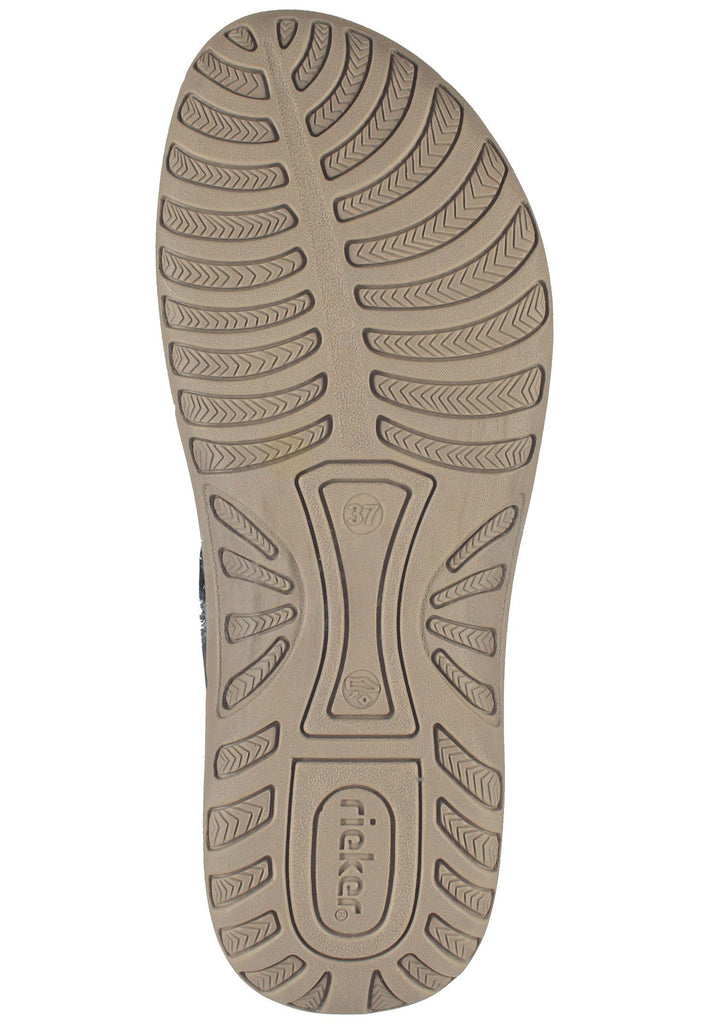 Rieker Sandalen Synthetik Rot/Weiß