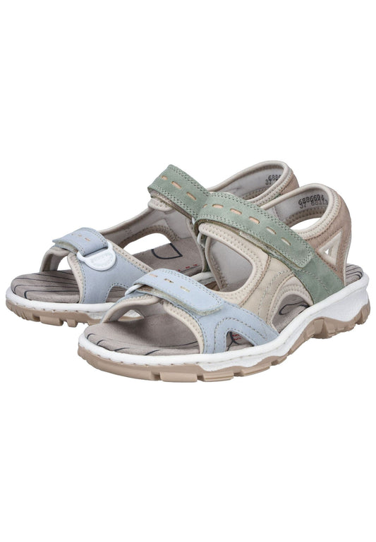 Rieker Sandalen Textil Beige