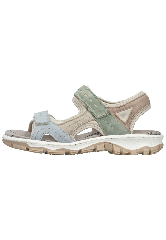 Rieker Sandalen Textil Beige