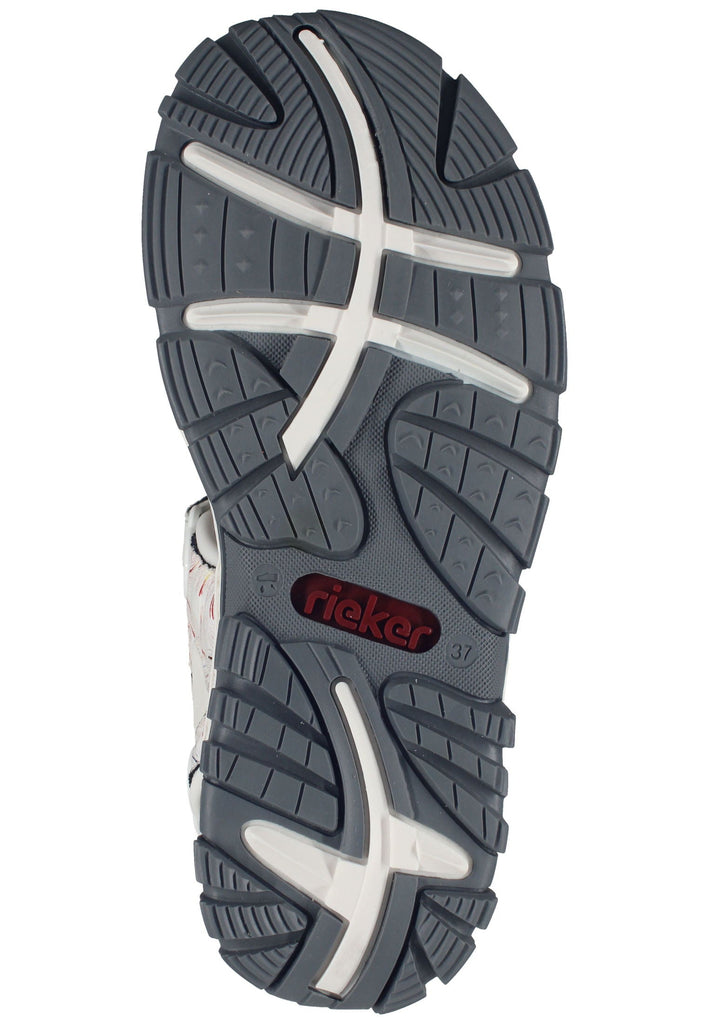 Rieker Sandalen Textil Weiß