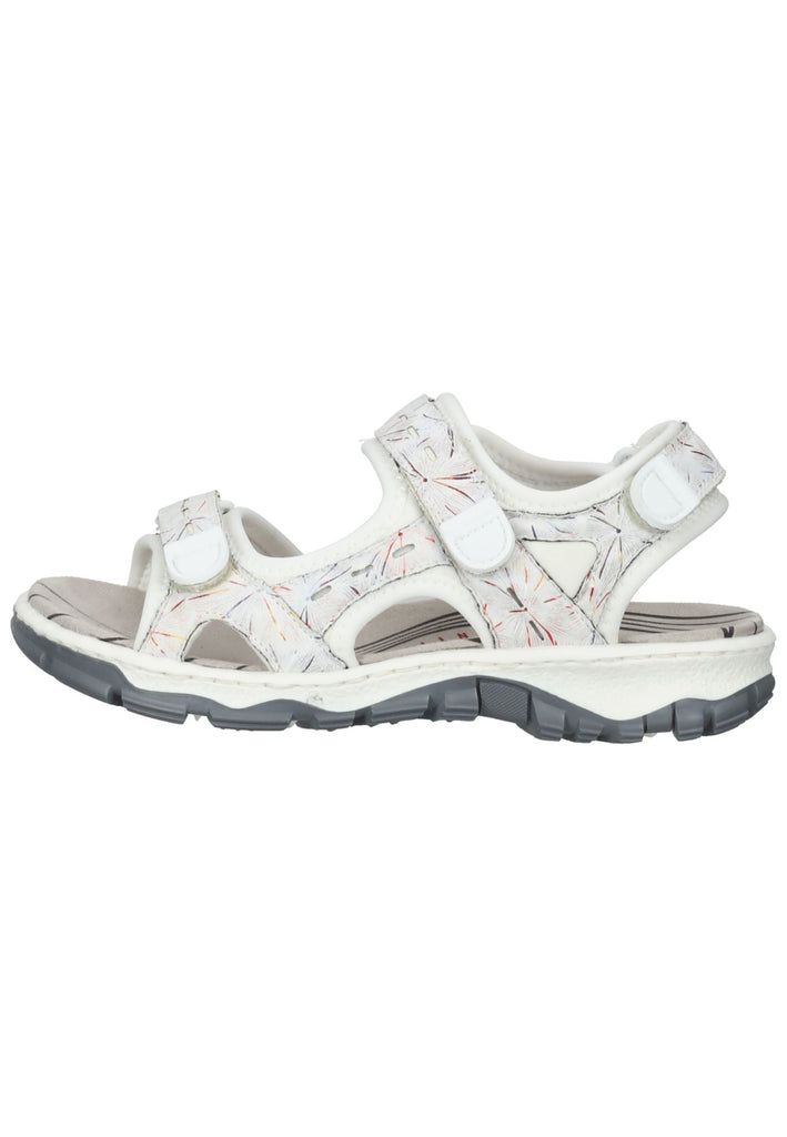 Rieker Sandalen Textil Weiß