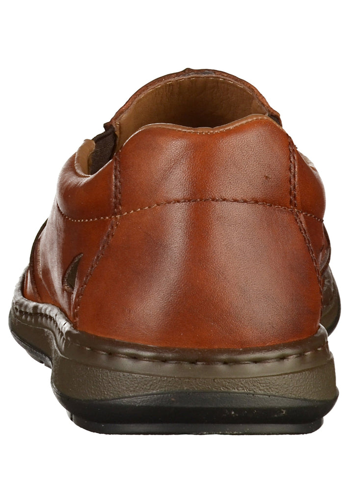 Rieker Slipper Glattleder Braun