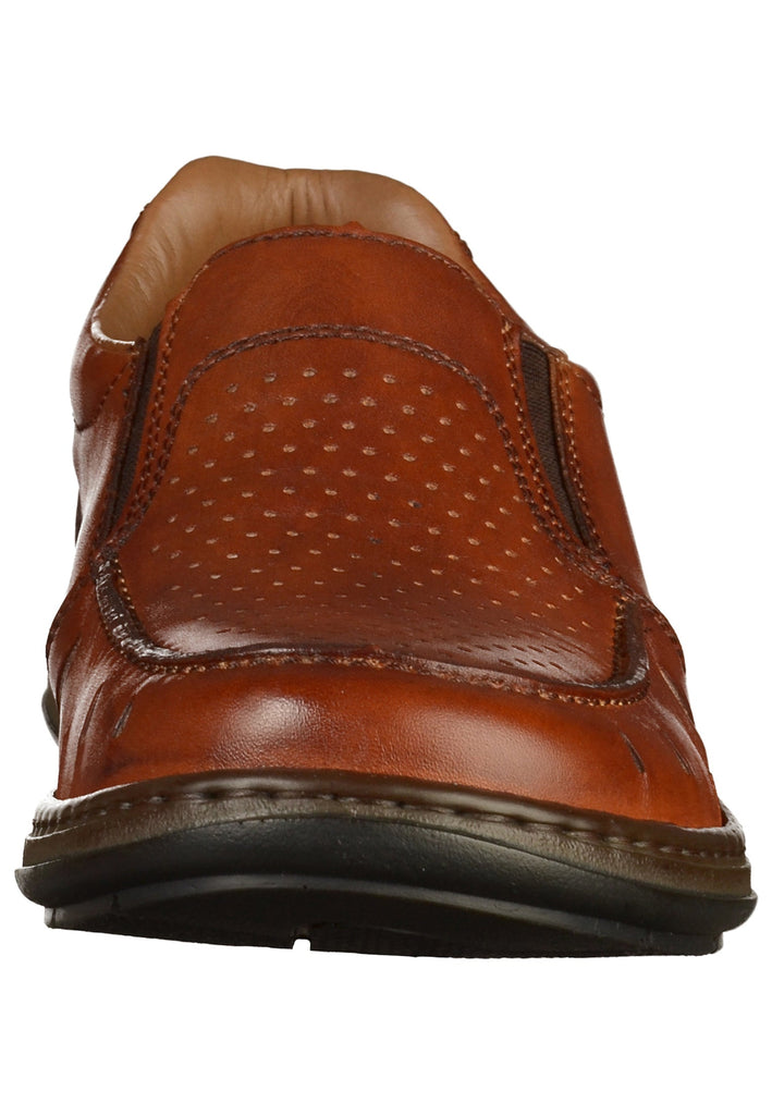 Rieker Slipper Glattleder Braun