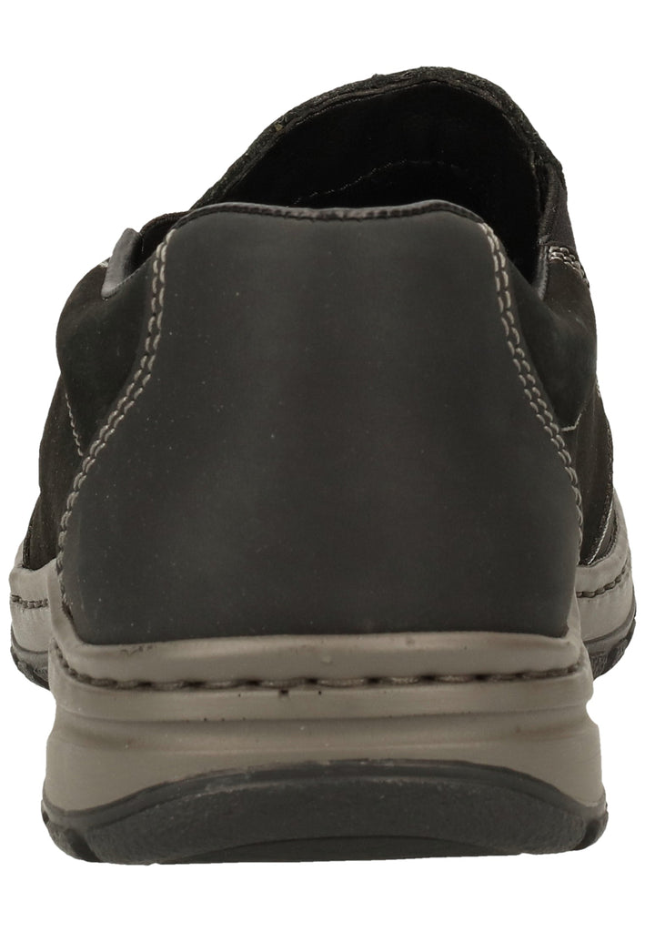 Rieker Slipper Leder Schwarz