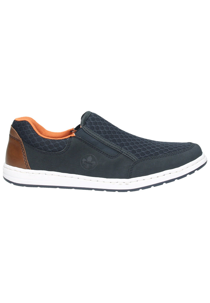 Rieker Slipper Lederimitat/Textil Pazifik