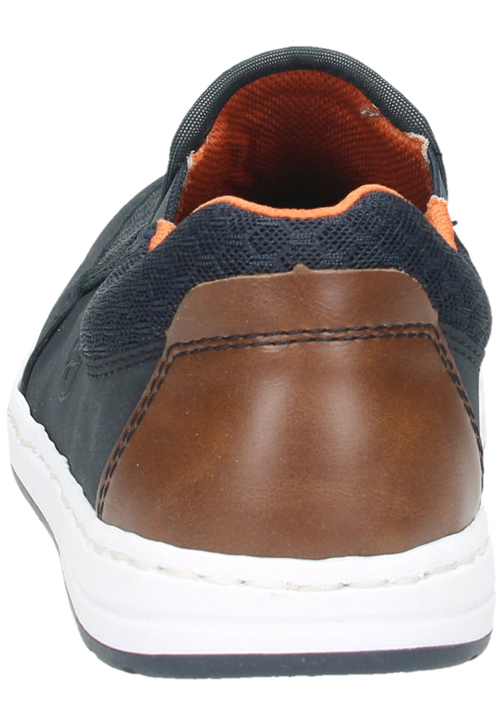 Rieker Slipper Lederimitat/Textil Pazifik