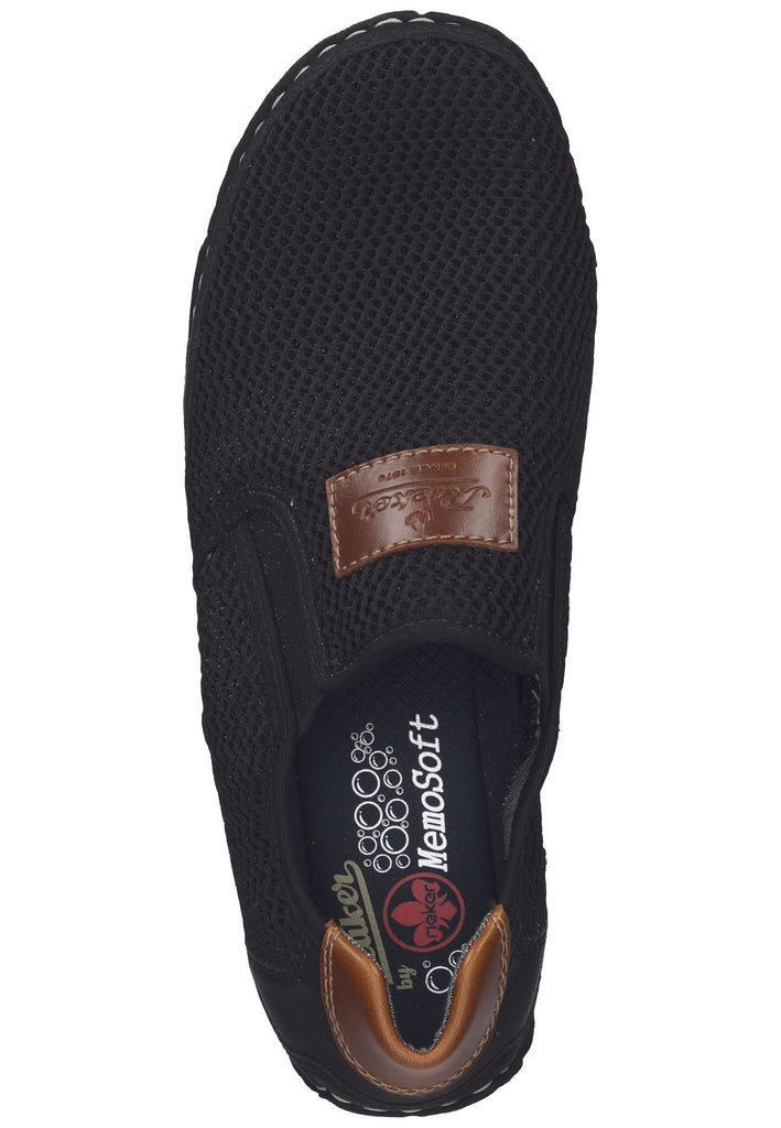 Rieker Slipper Synsoft Schwarz