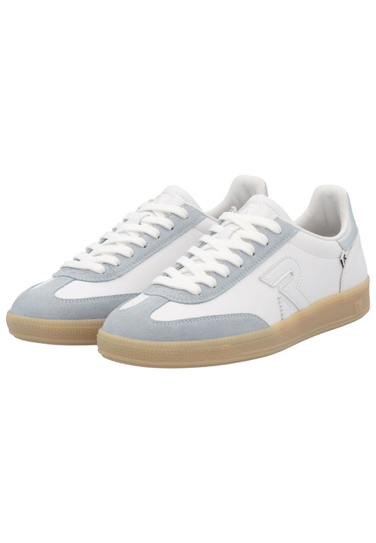 Rieker Sneaker Glattleder Blau/Weiß