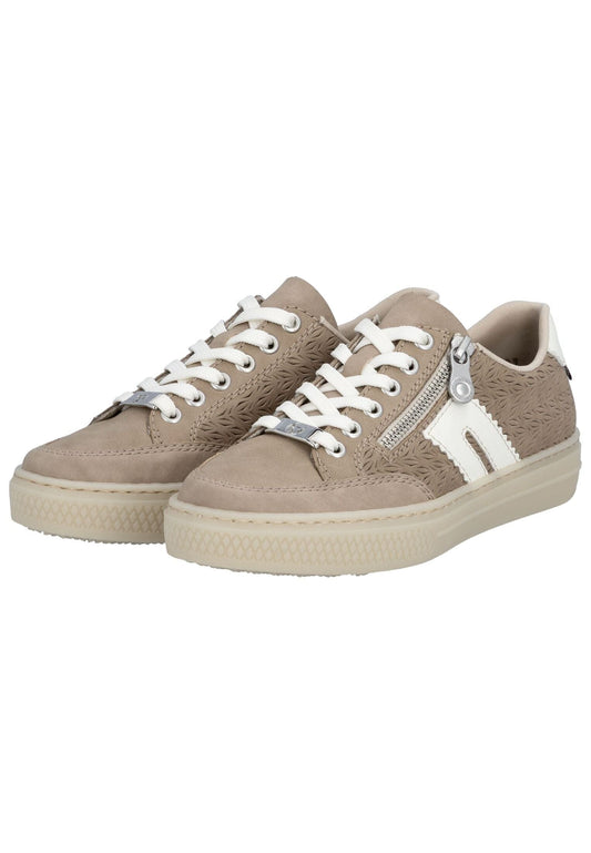 Rieker Sneaker Glattleder Camel