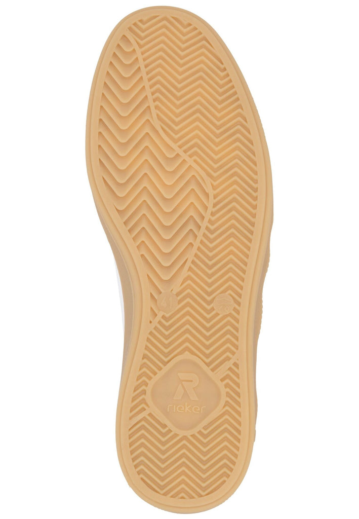 Rieker Sneaker Glattleder Weiß