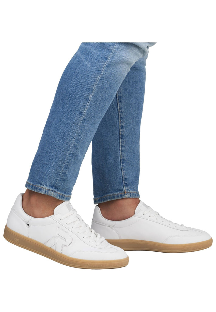 Rieker Sneaker Glattleder Weiß