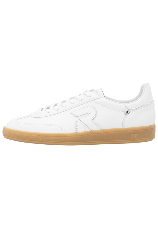 Rieker Sneaker Glattleder Weiß