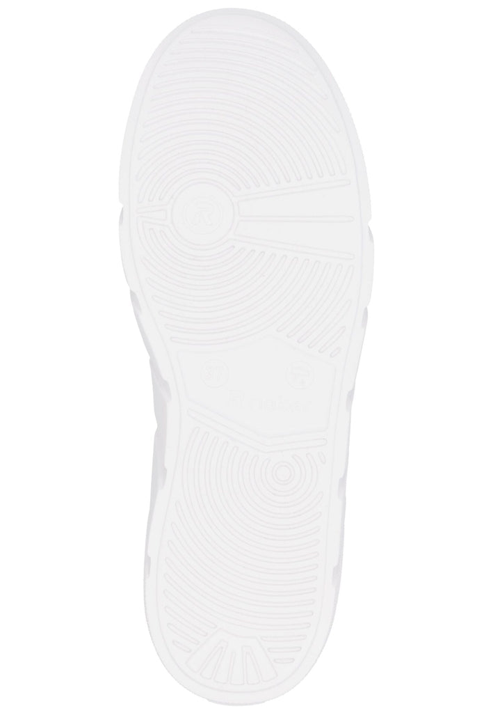 Rieker Sneaker Glattleder Weiß