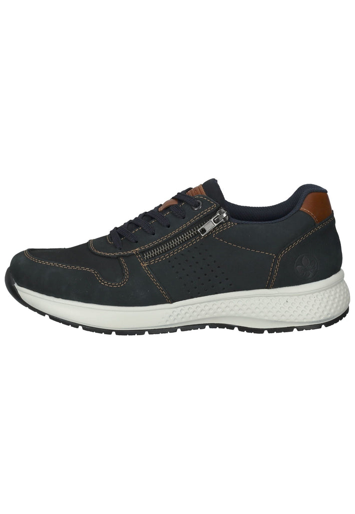 Rieker Sneaker Leder Blau/Braun