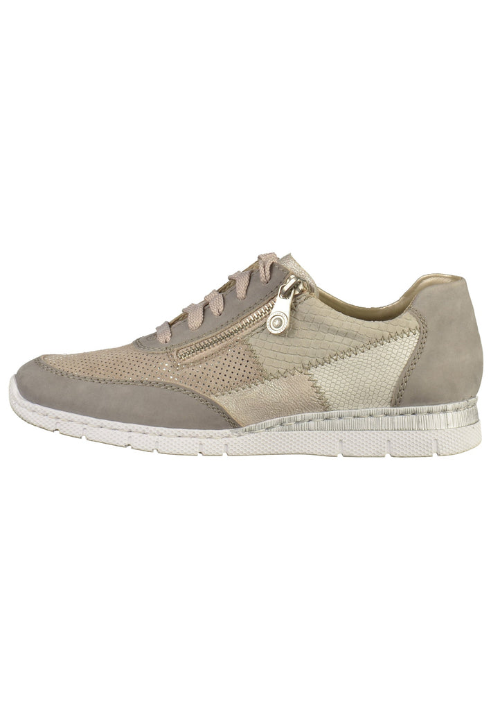 Rieker Sneaker Leder Grau