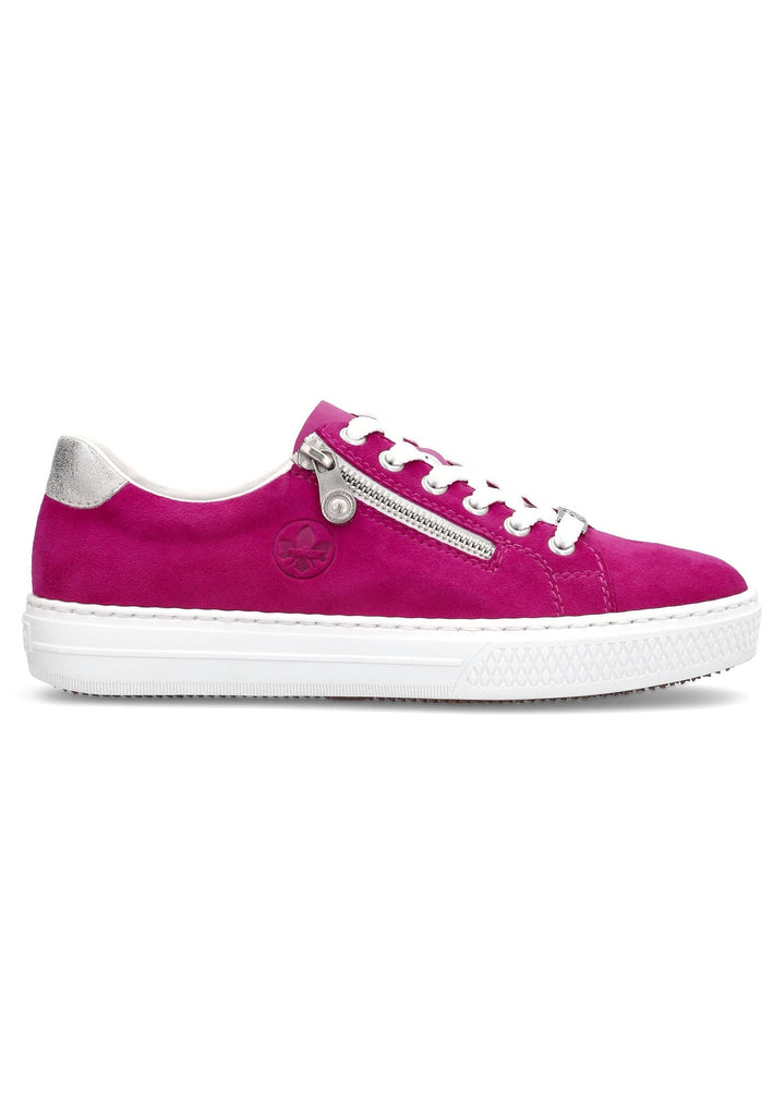 Rieker Sneaker Leder/Synthetik Fuchsia