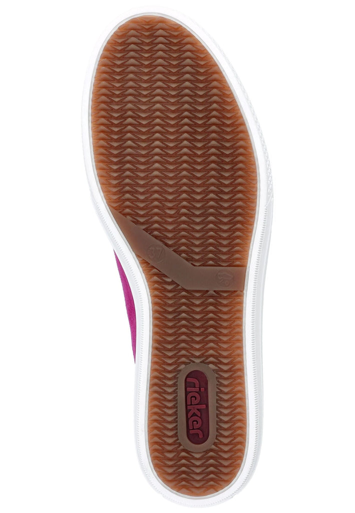 Rieker Sneaker Leder/Synthetik Fuchsia