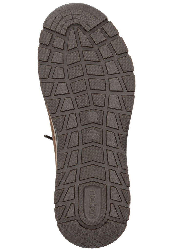 Rieker Sneaker Leder/Textil Braun
