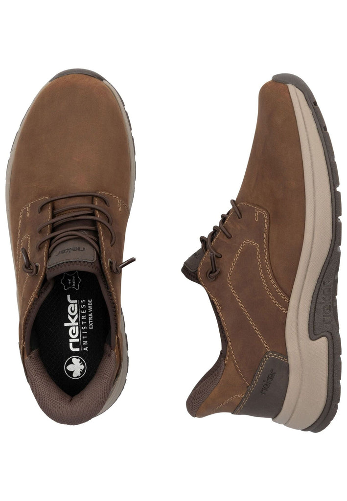 Rieker Sneaker Leder/Textil Braun