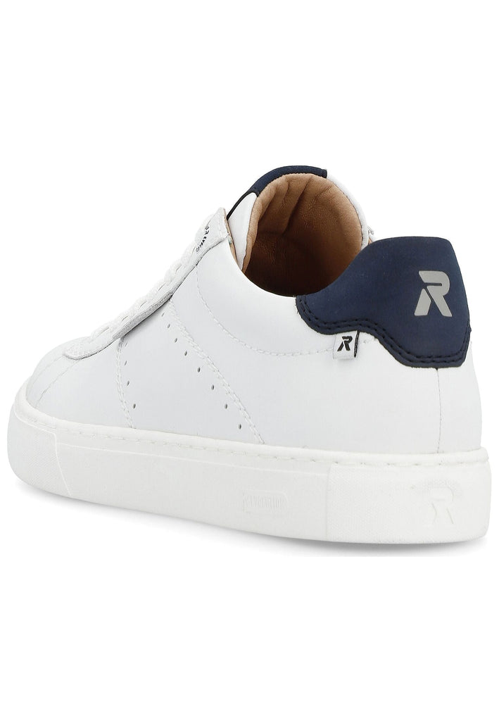 Rieker Sneaker Leder Weiß/Blau