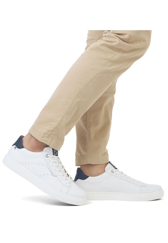 Rieker Sneaker Leder Weiß/Blau