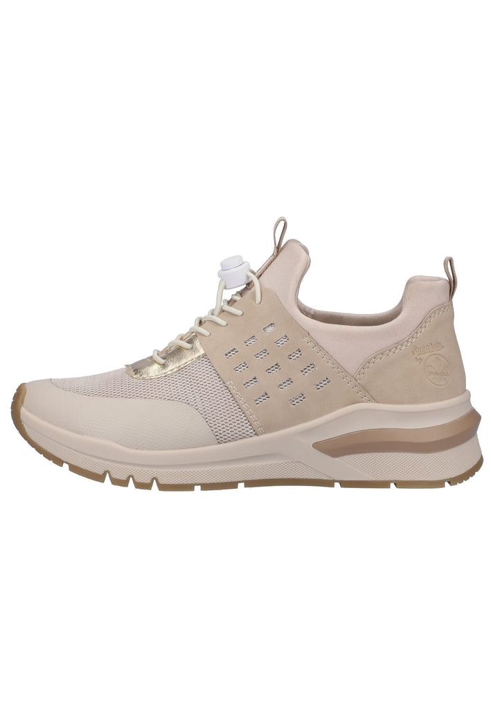 Rieker Sneaker Lederimitat Grau/Multi