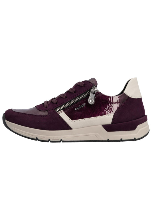 Rieker Sneaker Lederimitat Lila