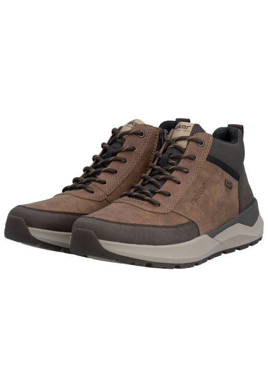 Rieker Sneaker Lederimitat Moro