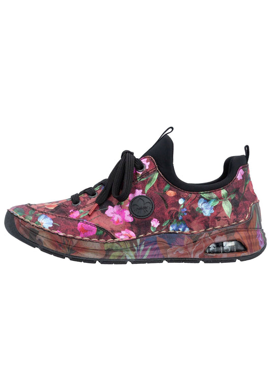 Rieker Sneaker Lederimitat Multi