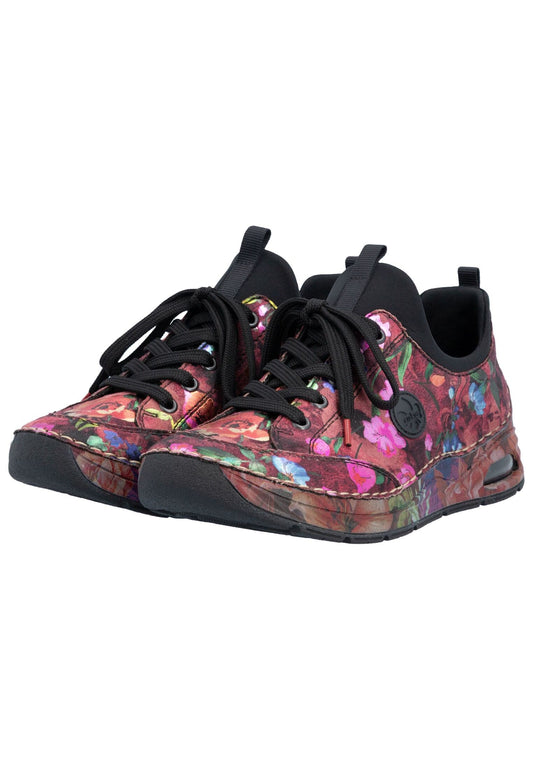 Rieker Sneaker Lederimitat Multi