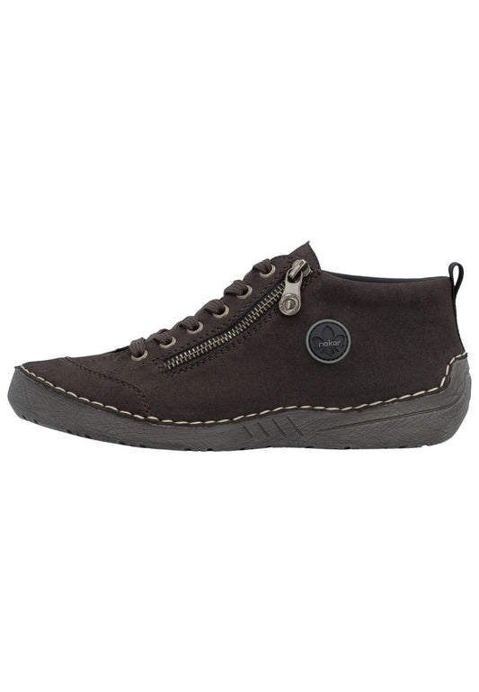 Rieker Sneaker Lederimitat Nougat