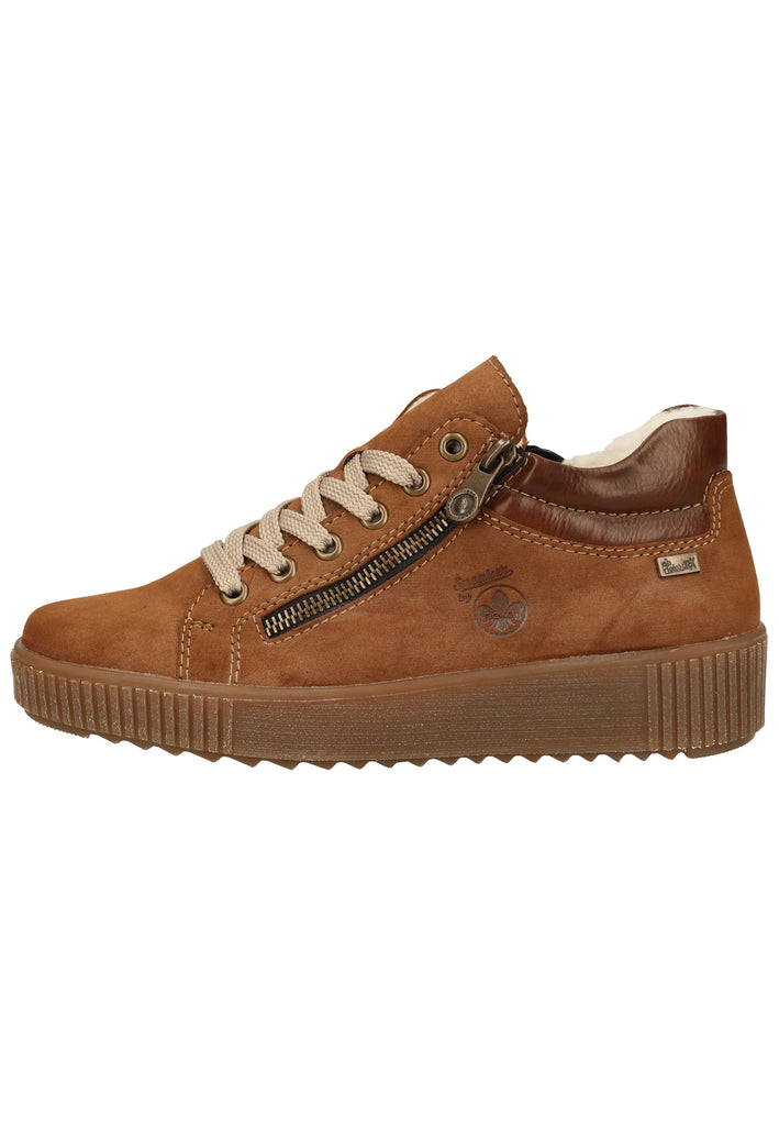Rieker Sneaker Lederimitat Reh Warmfutter