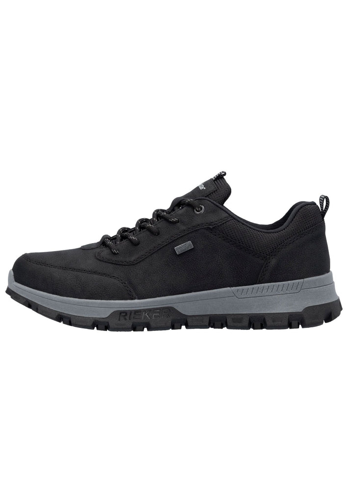 Rieker Sneaker Lederimitat Schwarz